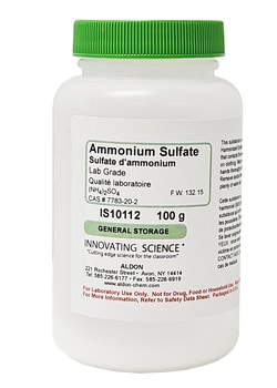 Aldon Corporation&nbsp;Ammonium Sulfate, Lab Grade, Innovating Science&trade;